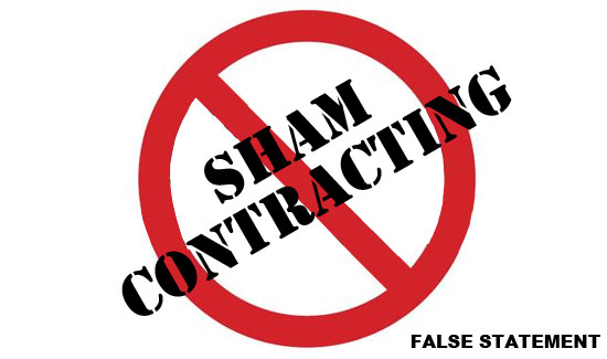 Sham Contracting