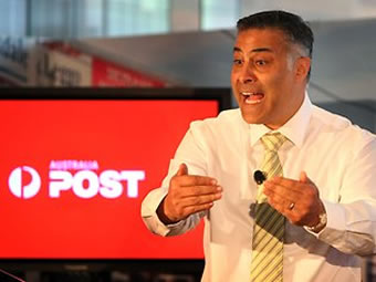 Aussie Post new 4.8 million dollar boss
