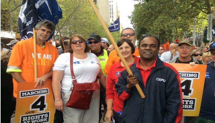 National day of action rally