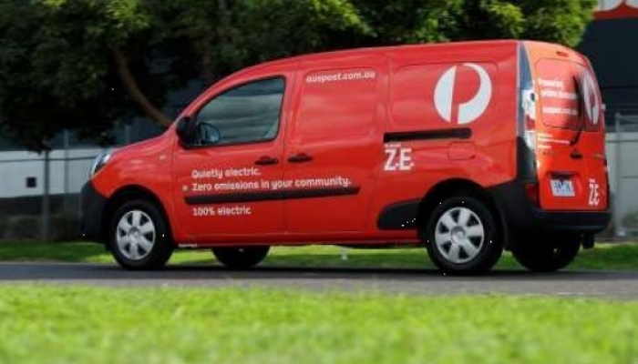 postal van