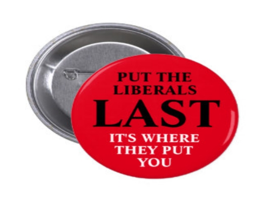 put the liberals last