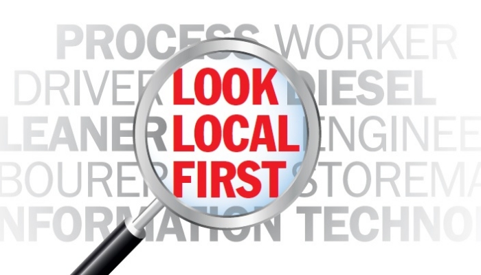 look local first